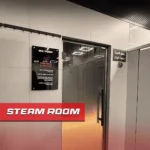 Luxurious and clean wet area in Amman at Max Pump Gym designed to help athletes relax and improve muscle recovery